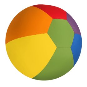 Szivárványos léggömb labda - Akson