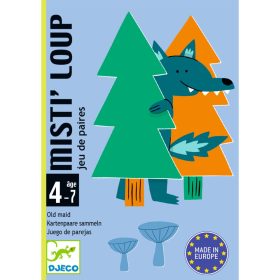   Kártyajáték - Hol a párja? - Misti'Loup Djeco kártyajáték