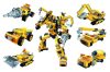 6in1 Munkagép robot építőjáték szettben- Qman