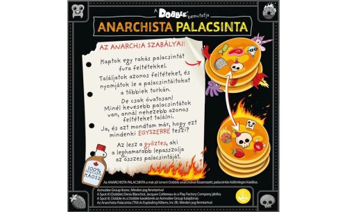 Anarchista palacsinta - gyorsasági társasjáték