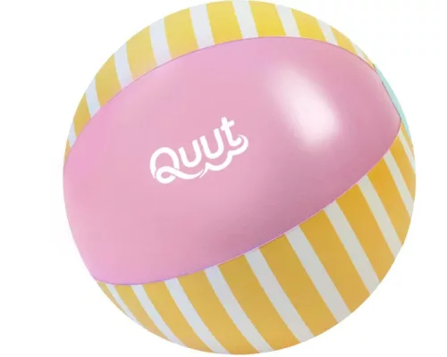 Quut – Strandolós játék készlet - banánsárga/pink