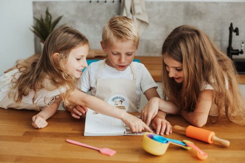 “Lukas & Lea a konyhában” szakácskönyv, 2. rész – Előételek, főételek, desszertek