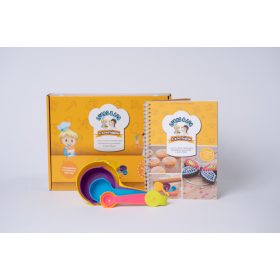   “Lukas & Lea a konyhában” sárga szett – Desszertek, sütik, torták