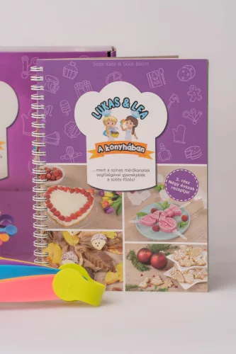 “Lukas & Lea a konyhában” lila szett – Négy évszak receptjei