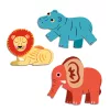 Djeco - Matricák - Szafari - Safari animals