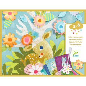   Djeco -Bájos állatok, itatóspapír kiegészítőkkel 3 éves kortól