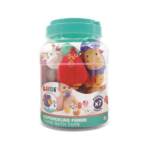 LUDI - Farm állatai - fürdőjáték szett