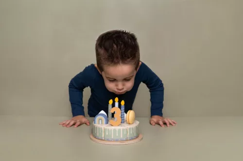 Little Dutch - Szülinapi torta - Kék