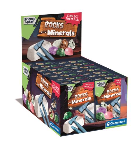 Clementoni - Mini ásványok és drágakövek régészkészlet