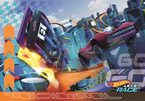 Clementoni - 2x60 db-os puzzle - Hot Wheels