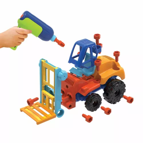 Edu-Toys - Első járművem, összeszerelhető targonca 