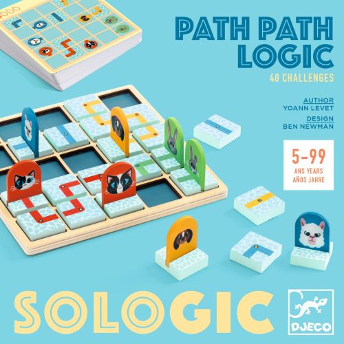 Djeco - Logikai játék - Jellemző - Path Path Logic