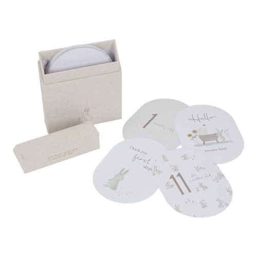 Little Dutch - Mérföldkő kártyák - Baby bunny