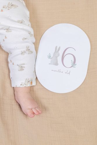 Little Dutch - Mérföldkő kártyák - Baby bunny