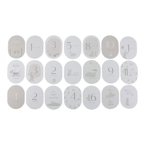 Little Dutch - Mérföldkő kártyák - Baby bunny