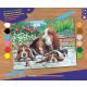 Mammut festés számok után- BASSETHUNDE