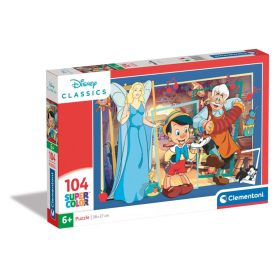 Clementoni Super color puzzle  - Pinocchio 104 db-os 