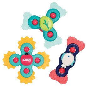   LUDI - Tapadókorongos baba fidget spinner ügyességi játék
