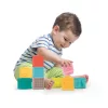 LUDI - Puha készségfejlesztő építőkockák bébiknek