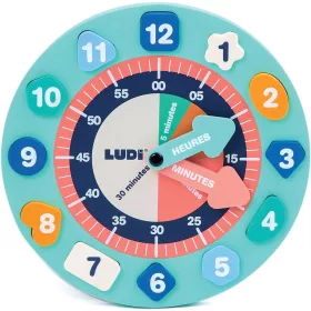   LUDI - Ismerkedjünk az órával! Formabeillesztős habszivacs óra