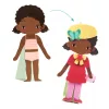 Djeco - Papírbaba öltöztető - Fiúk-lányok - Soft dress-up