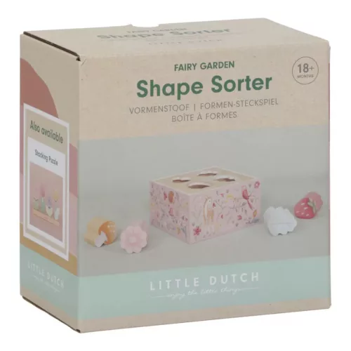 Little Dutch - Formabedobó kocka - Fairy Garden