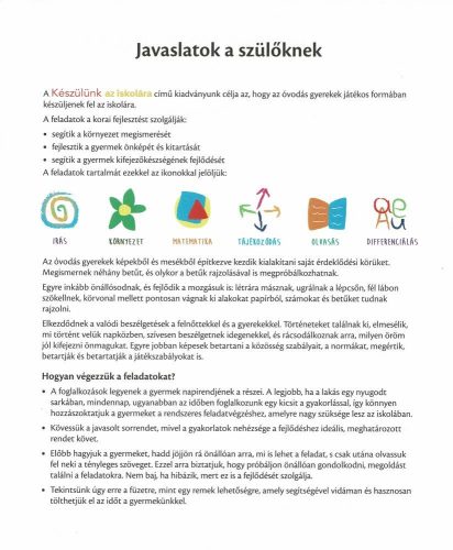 Készülünk az iskolára - 5-6 éveseknek