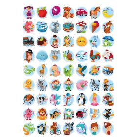 Vidám óvodai - Képes vagy rá!  Motivációs matricák