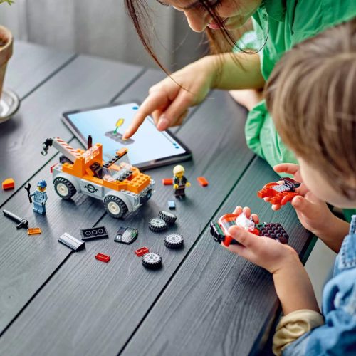 LEGO City 60435 Vontató és sportautószerviz