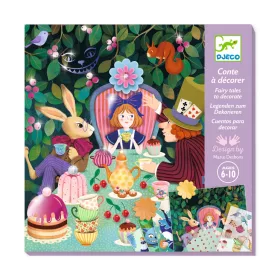   Djeco - Művészeti műhely - Meseillusztráció, Alíz Csodaországban - In Wonderland