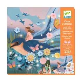   Djeco - Művészeti műhely - Meseillusztráció, Hüvelyk Panna - Thumbelina