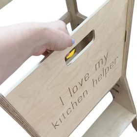   MecanWood Hátsó extra biztonsági panel a prémium konyhai fellépőkhöz 