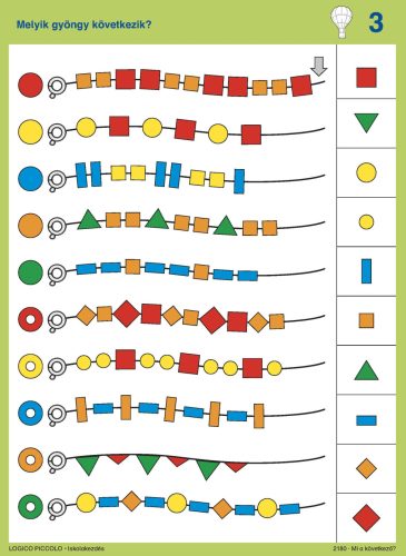 LOGICO Piccolo Iskolakezdés - Mi a következő