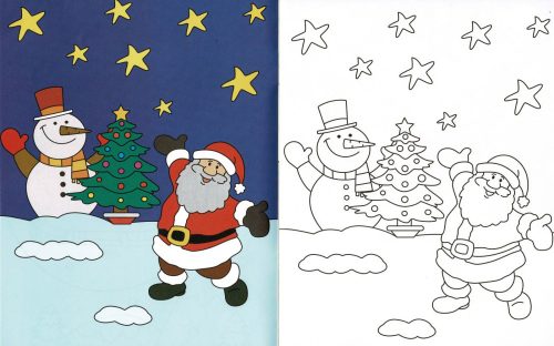 Kicsik színezője - Karácsony