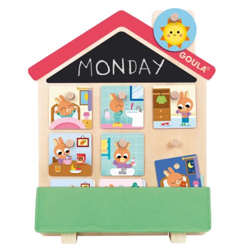  GOULA Napi tevékenységeim házikó, 24 hó+