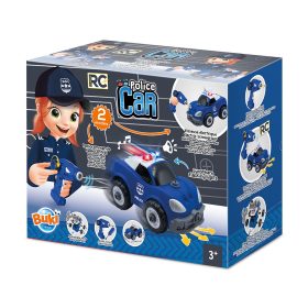 BUKI - Távirányítós összeszerelhető rendőrautó 