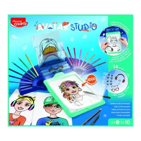   MAPED CREATIV - Kreatív rajzkészlet kiegészítőkkel, "Avatar Studio"