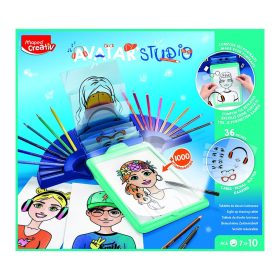   MAPED CREATIV - Kreatív rajzkészlet kiegészítőkkel, "Avatar Studio"