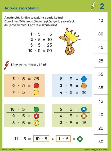 LOGICO Piccolo – Matek – Villámgyors egyszeregy