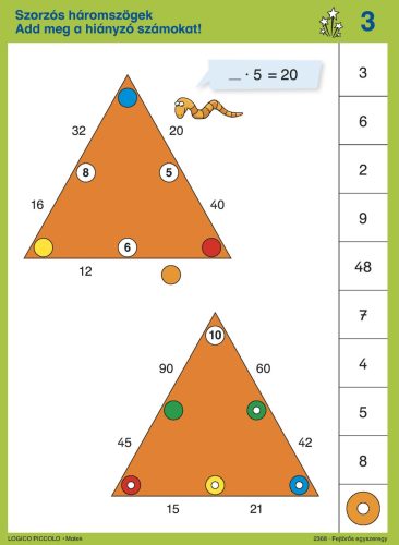 LOGICO Piccolo – Matek – Fejtörős egyszeregy