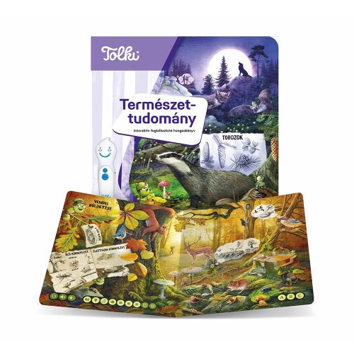 Természettudomány - Interaktív foglalkoztató könyv - Tolki