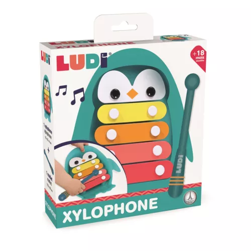 LUDI Pingvines Xilofon fürdőjáték