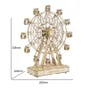 Zenélő óriáskerék - 232db-os 3D modell 