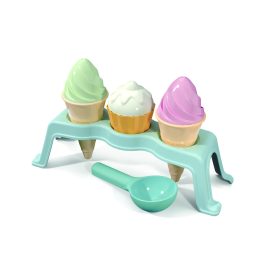 Androni fagyis homokozó készlet állvánnyal- 8 db-os