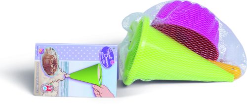 Androni kuglófos homokozókészlet, adagolótölcsérrel