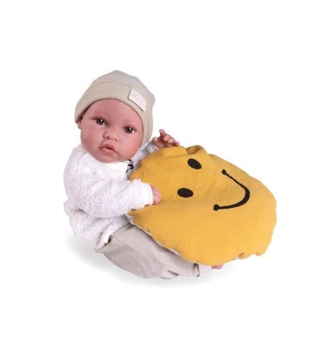 Antonio Juan Újszülött Eric baba smile-s párnával