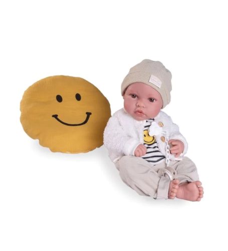 Antonio Juan Újszülött Eric baba smile-s párnával