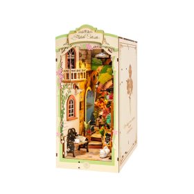   Kedvenc sarkunk virágokkal -DIY könyvespolc díszítő - Book nook