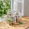 Álomszép üvegházikó -DIY miniatűr házikó készlet -240 db-os
