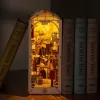 Napsugaras városrész- DIY könyvespolc díszítő - Book nook
